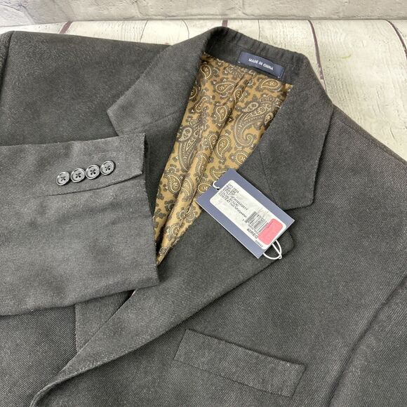 Ralph Ralph‎ Lauren Blazer Men's 40R Black Three Button Single Breast Formal - Picture 1 of 16